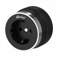 Черный матовый/хром